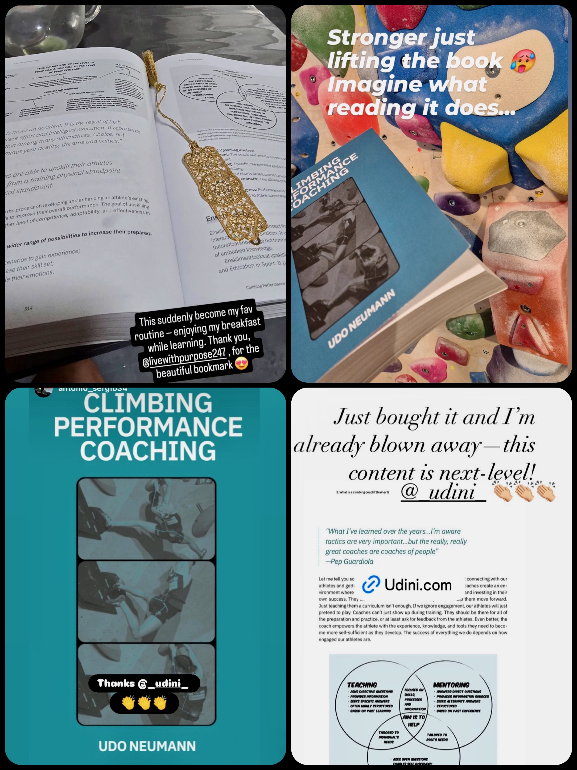 Climbing Performance Coaching feedback